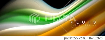 Creative line art. Banner background. Abstract motion. Graphic modern pattern. Abstract business 46762928