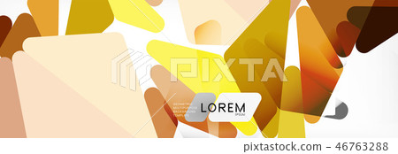 Mosaic triangular low poly style abstract geometric background. Polygonal vector. Abstract white Mosaic triangular low poly style abstract geometric background. Polygonal vector. Abstract white 46763288