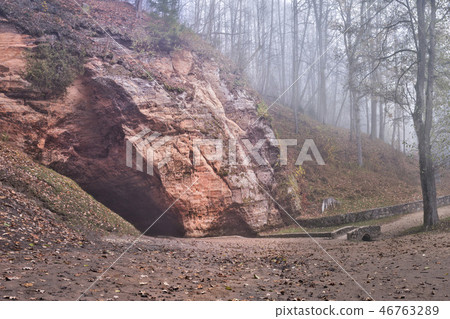 Gutman's Cave is the widest and highest cave in the Baltic countries Gutman's Cave is the widest and highest cave in the Baltic countries 46763289
