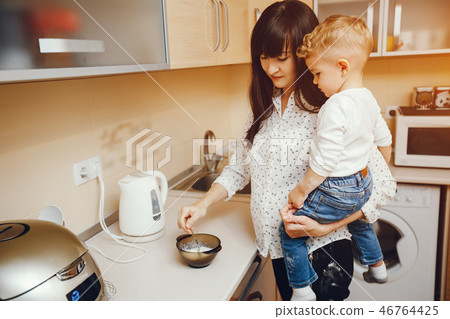 mother with son mother with son 46764425