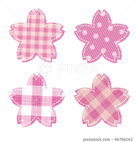 一套4種櫻桃材料與各種模式 46766262