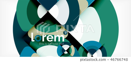 Circle abstract background Circle abstract background 46766748