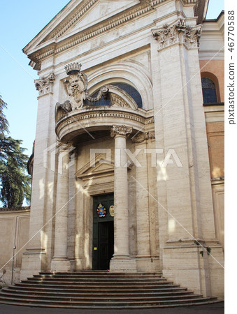 Church of Saint Andrew's at the Quirinal in Rome, Italy. Church of Saint Andrew's at the Quirinal in Rome, Italy. 46770588