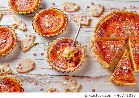 close-up of delicious Swiss Easter Rice Tarts close-up of delicious Swiss Easter Rice Tarts 46771856