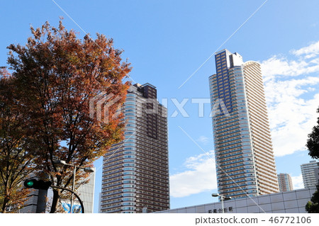 Musashi Kosugi Station秋葉前面的風景 Musashi Kosugi Station秋葉前面的風景 46772106