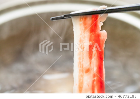 Iberico pork shabu-shabu 46772193