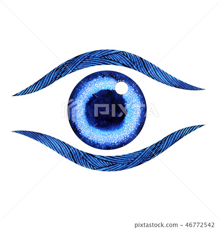 indigo color of chakra symbol third eye concept indigo color of chakra symbol third eye concept 46772542