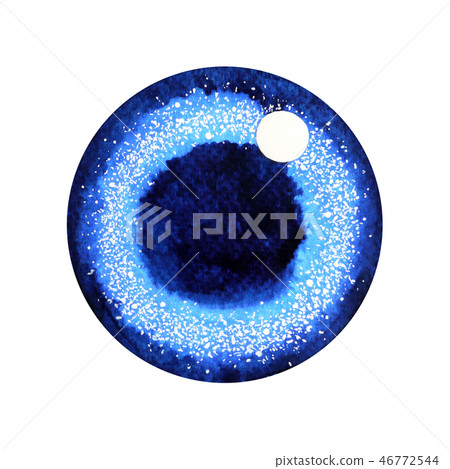 indigo color of chakra symbol third eye concept 46772544