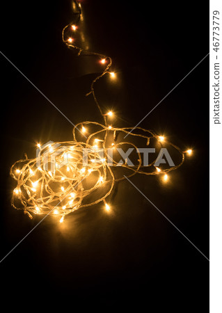 Diwali chain light, spiral shape, design Diwali chain light, spiral shape, design 46773779