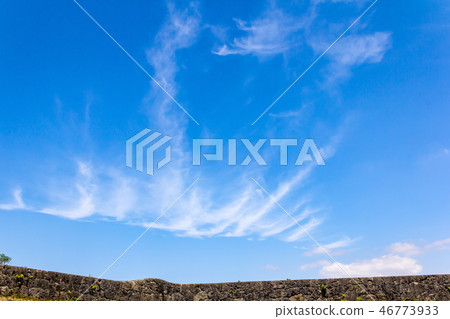 Okinawa summer blue sky Okinawa summer blue sky 46773933