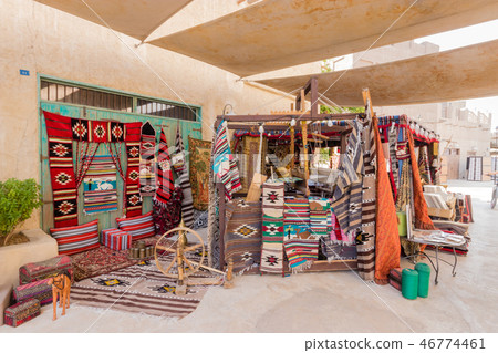 Dubai Creek and traditional heritage village Dubai Creek and traditional heritage village 46774461
