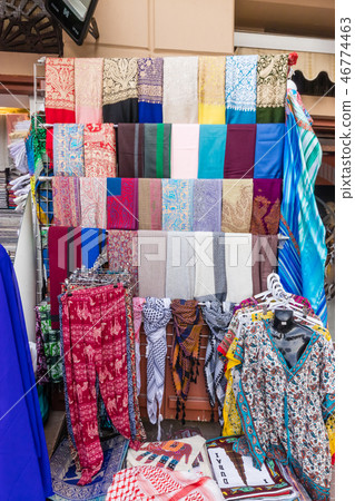 Dubai souks and its colours from goods Dubai souks and its colours from goods 46774463
