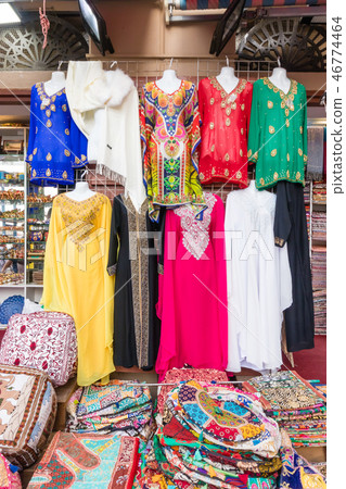 Dubai souks and its colours from goods Dubai souks and its colours from goods 46774464