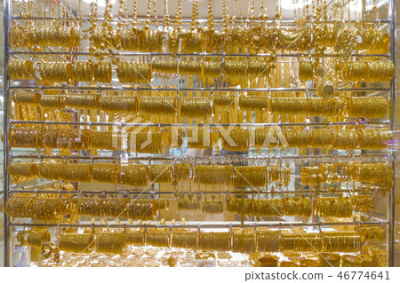 Dubai gold souk in Deira 46774641