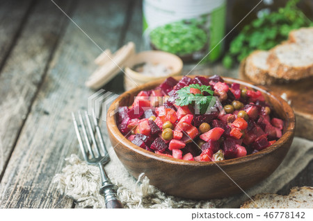Russian beetroot salad Russian beetroot salad 46778142