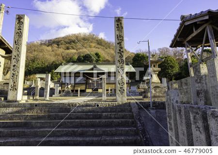 福山市海鎮田島宮城山八幡神社 福山市海鎮田島宮城山八幡神社 46779005
