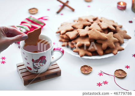 Homemade gingerbread cookies Homemade gingerbread cookies 46779786