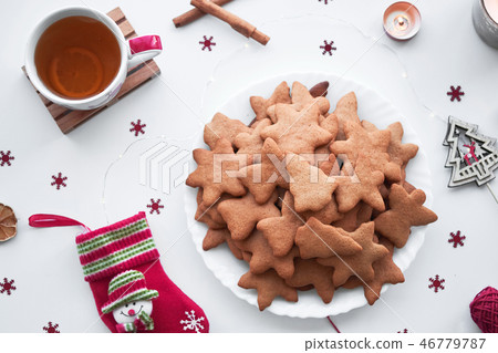 Homemade gingerbread cookies Homemade gingerbread cookies 46779787
