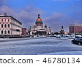 Frosty St. Petersburg in the daytime 46780134