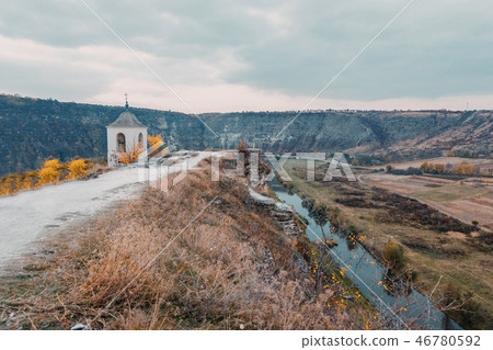 Wide angle view in Old Orhei, Moldova Wide angle view in Old Orhei, Moldova 46780592