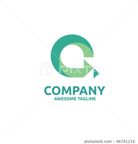 Letter A logo with arrow concept Letter A logo with arrow concept 46781218