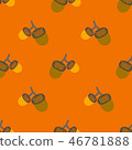 BROWN PINACEAE PATTERN 46781888