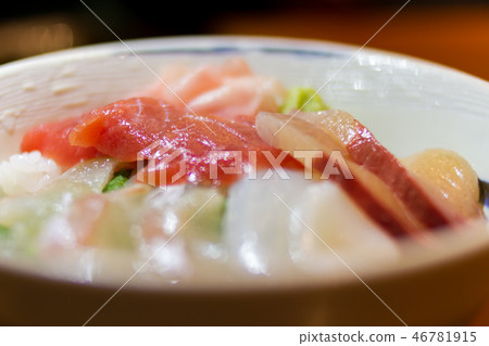 Seafood bowl Sashimi Seafood bowl Sashimi 46781915