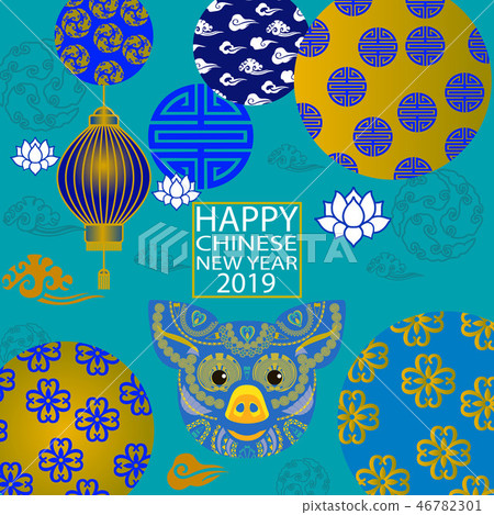 2019 Chinese New Year Paper Cutting 46782301