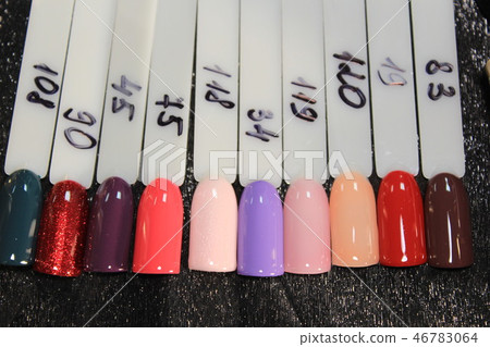 Youth manicure design best nails, gel varnish 46783064