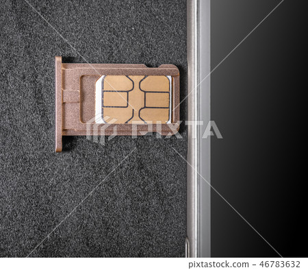 mobile phone and sim card mobile phone and sim card 46783632