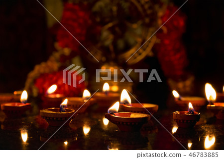 Diwali lights, India Diwali lights, India 46783885