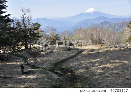 富士山從山上看到 46785137