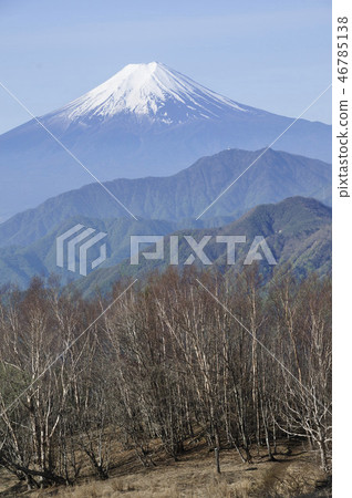 富士山從山上看到 46785138