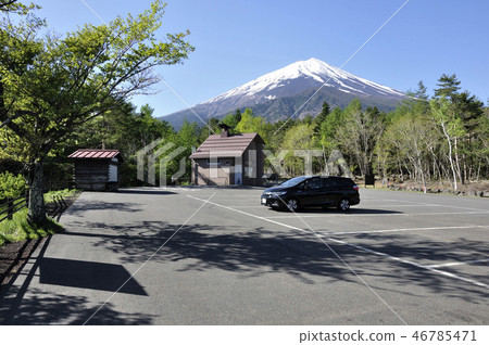 春天富士 春天富士 46785471