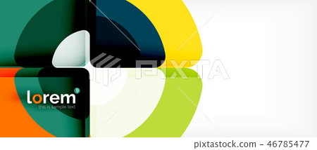 Circle abstract background 46785477