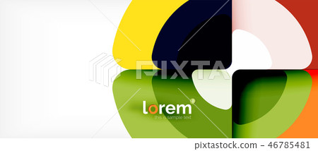 Circle abstract background 46785481