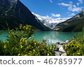 Canada Benf Rocky Mountains Summer Lake Ruiz 46785977