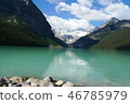 Canada Benf Rocky Mountains Summer Lake Ruiz 46785979