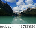 Canada Benf Rocky Mountains Summer Lake Ruiz 46785980