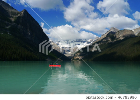 Canada Benf Rocky Mountains Summer Lake Ruiz 46785980