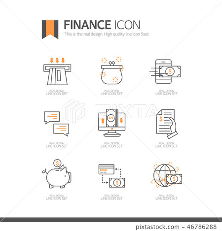 Icon set Icon set 46786288