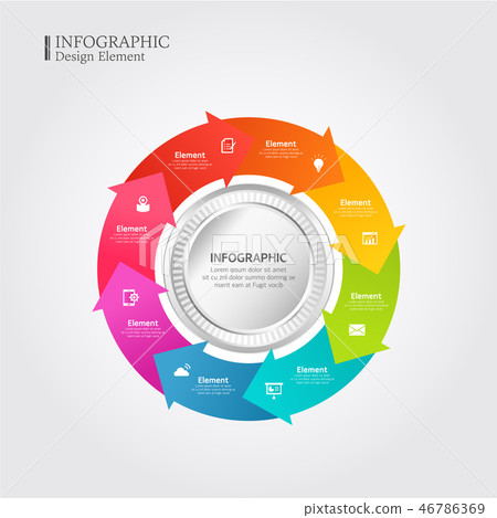 Business infographic Business infographic 46786369