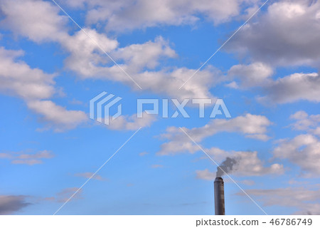 Chimney of the Samukawa Industrial Park Chimney of the Samukawa Industrial Park 46786749
