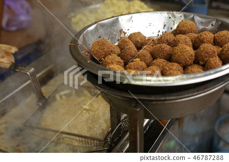 [巴勒斯坦]炸鷹嘴豆沙拉三明治 46787288