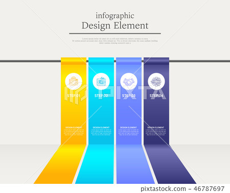 Business infographic Business infographic 46787697