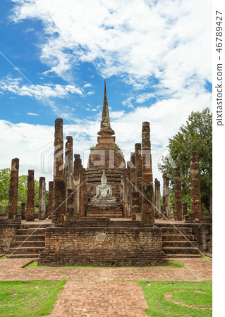 UNESCO World Heritage site Wat Sa Si in Sukhothai. UNESCO World Heritage site Wat Sa Si in Sukhothai. 46789427