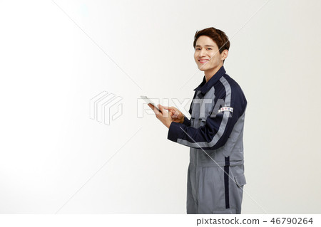 工作服，年輕人，年輕人 46790264