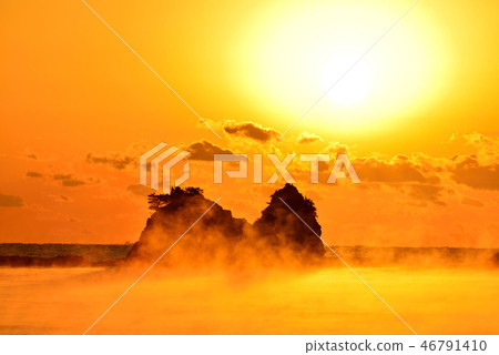 Ocean fog on Tahara coast 46791410