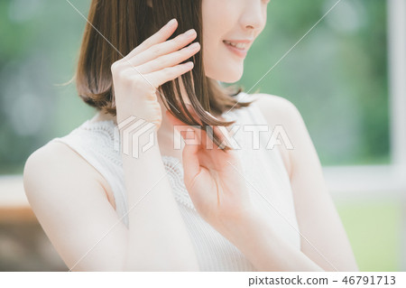 護髮 女生 女孩 46791713