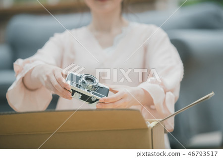 照相機 女生 女孩 46793517